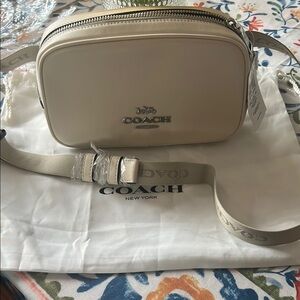 Coach Cream Crossbody Bag